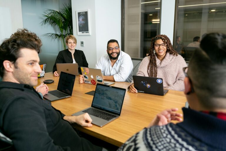 Team meeting digital