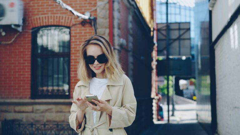 Person using online