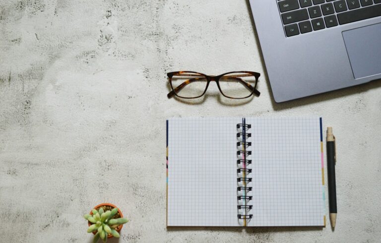 Notebook calendar time