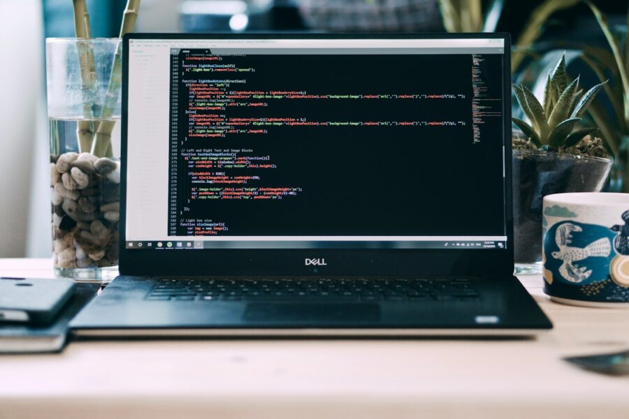 Laptop screen web