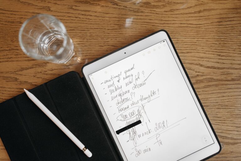 Digital notes app