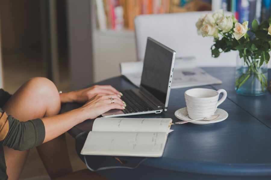 Freelancer laptop notebook