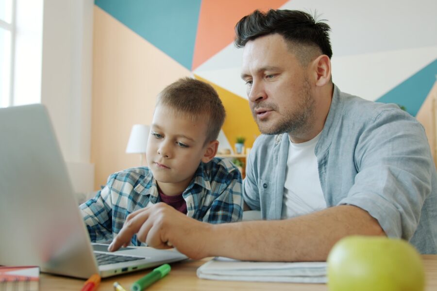 Parent child using