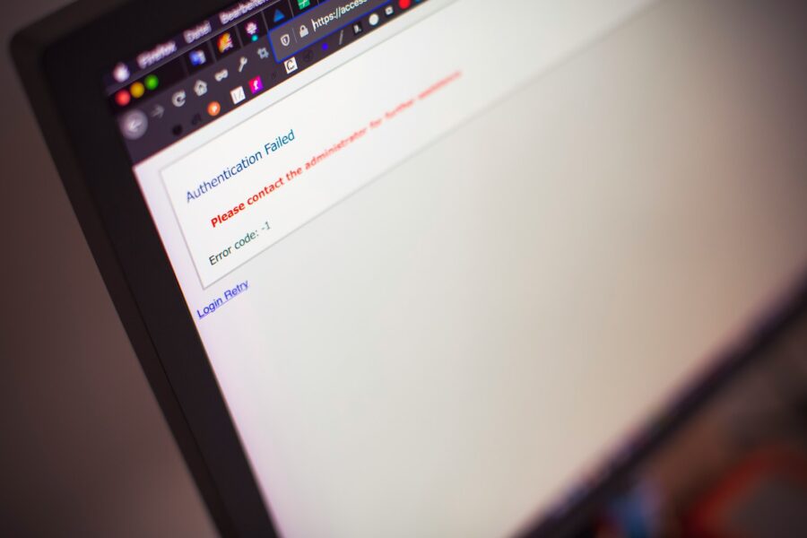 Laptop screen browser