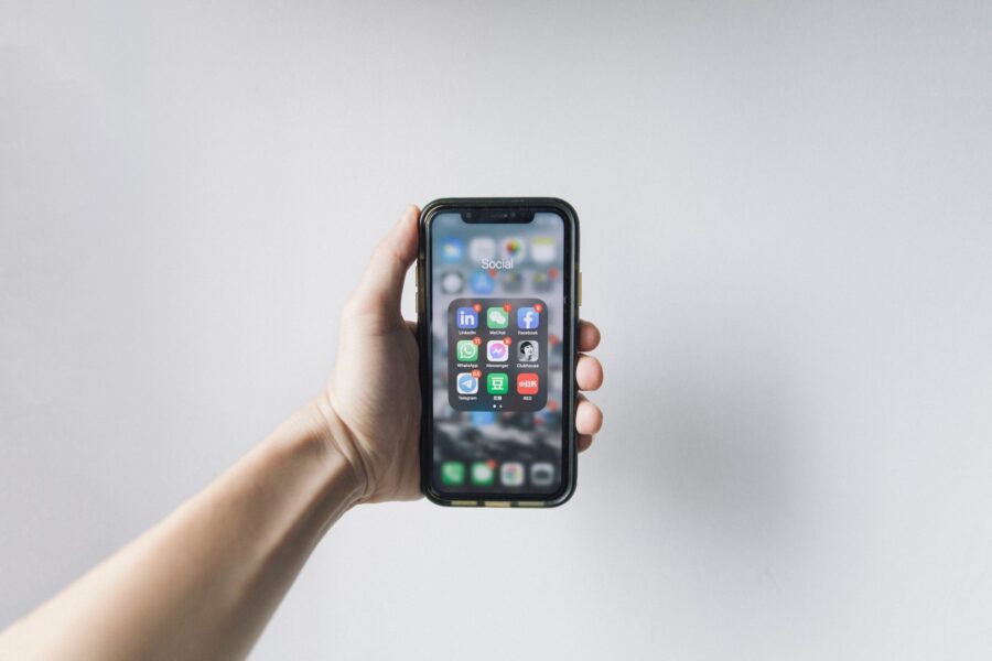 Smartphone social media