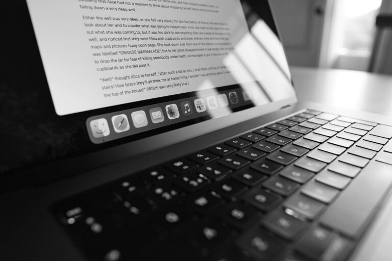Writing app interface