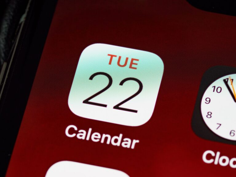 Digital calendar task