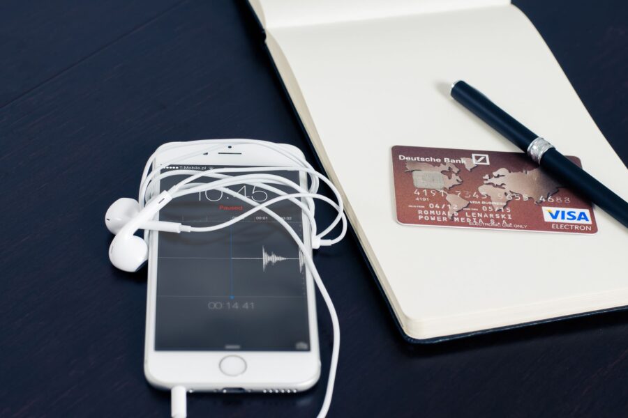 Smartphone finance app