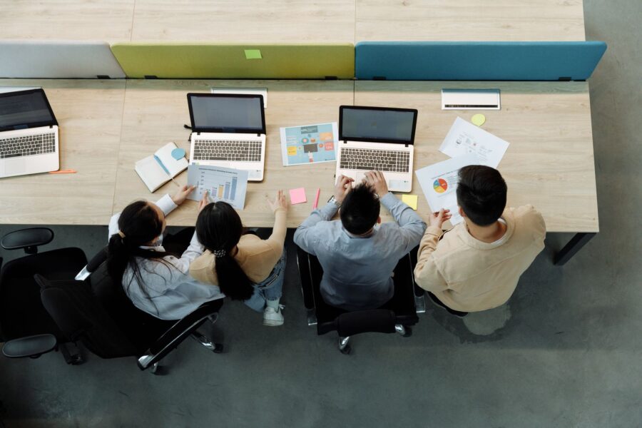 Team working shared
