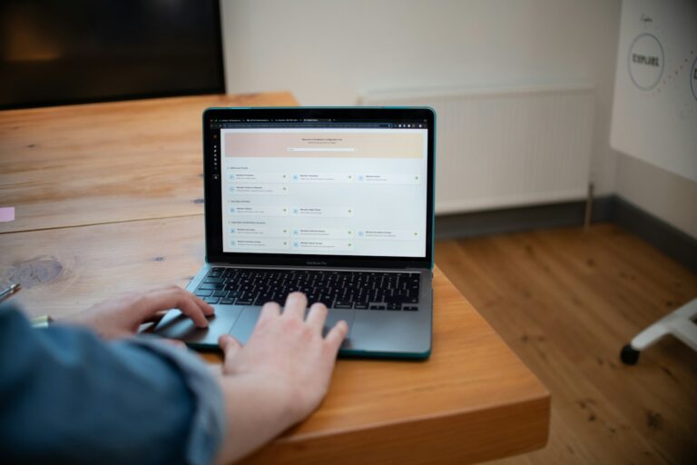 Person managing files