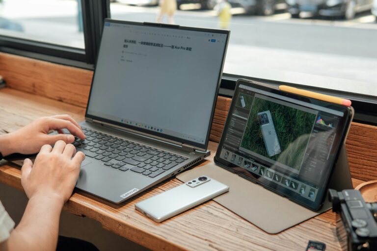 Person using online
