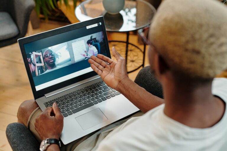 Person video call